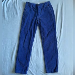 Mini BODEN Royal Blue Adjustable Corduroy PANTS/Slacks 9Y boys girls